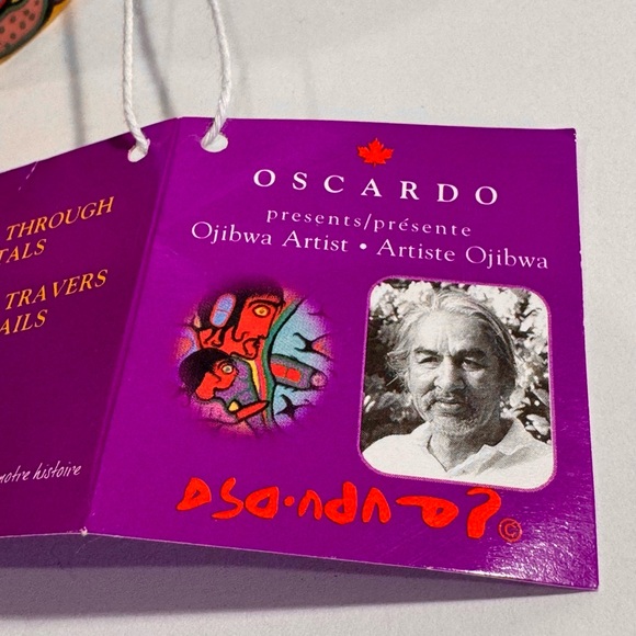 Norval Morrisseau ‘Looking through Portal’ Porcelain Mug - Picture 14 of 15